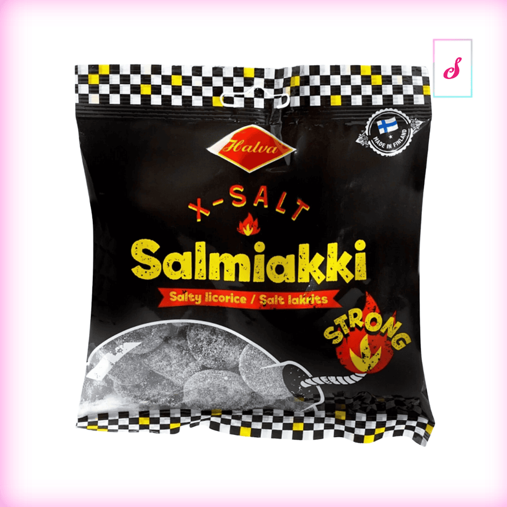 Halva X-Salt Salmiakki Lakritzbonbons