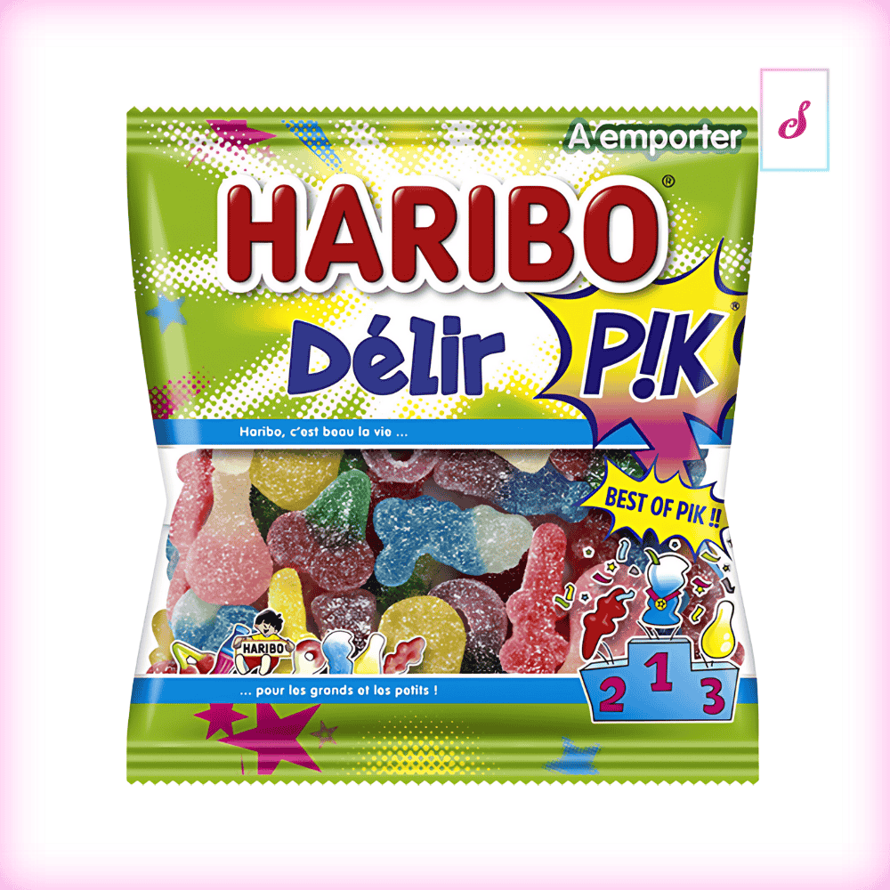 Haribo Delir Pik Fruchtgummi Mix sauer