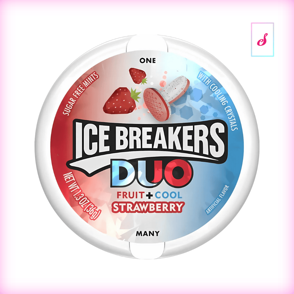 Ice Breakers Mints Duo Fruit und Cool Strawberry