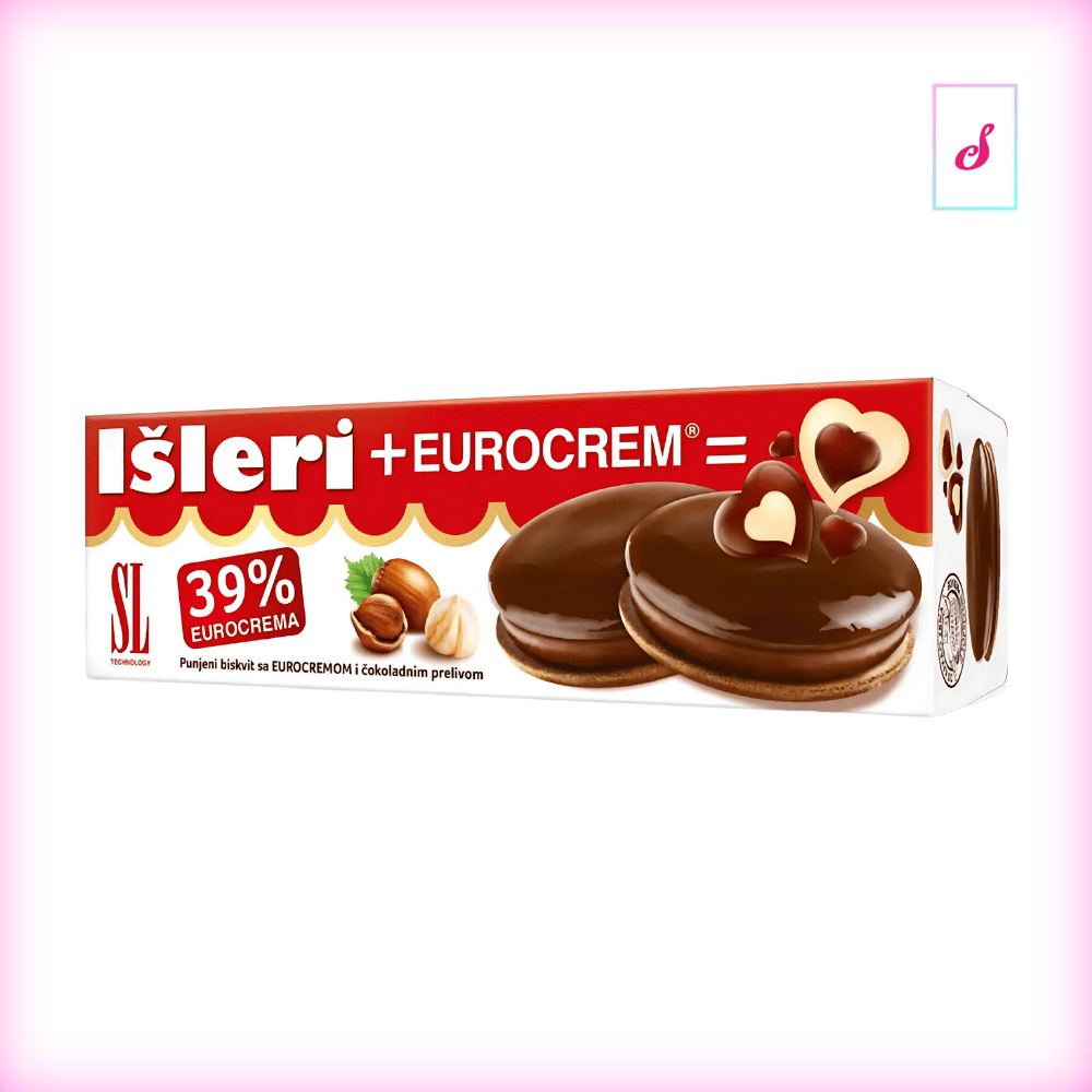 Isleri Eurocrem Sandwich Biscuit Cakes MHD: 23.10.2024