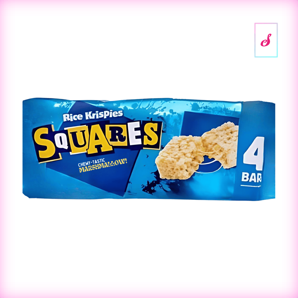 Kelloggs Rice Krispies Squares Chewy Tastic Marshmallow 4-er Pack