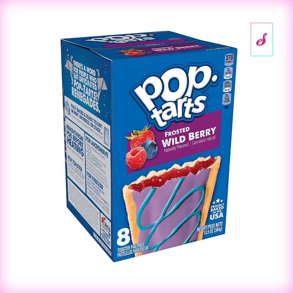 Kellog´s Pop Tarts Wildlicious Frosted Wildberry