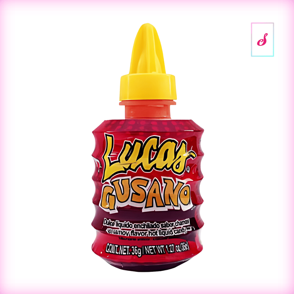 Lucas Gusano Chamoy Flavor Hot Liquid Candy