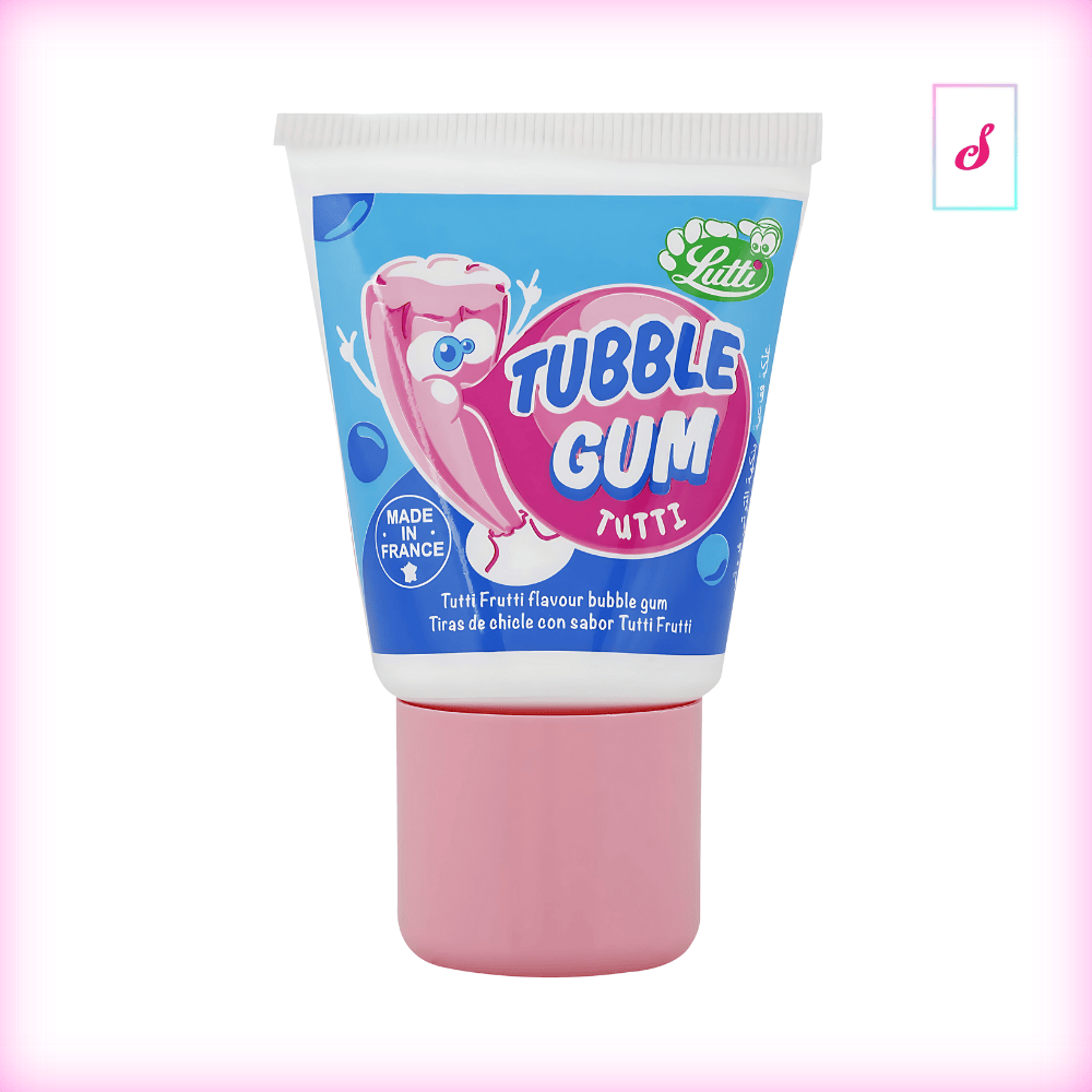 Lutti Tubble Gum Tutti Frutti Tuben-Kaugummi