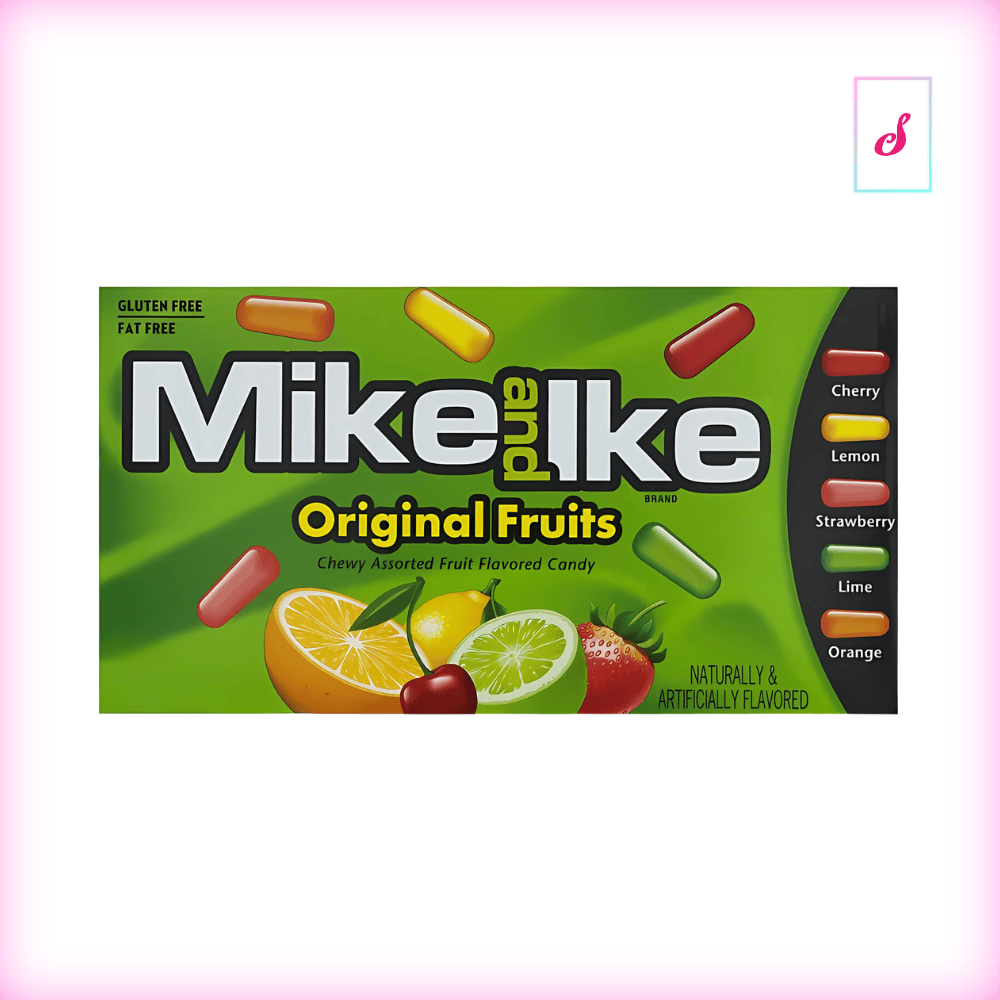 Mike and Ike Original Fruits Candy Theater Box