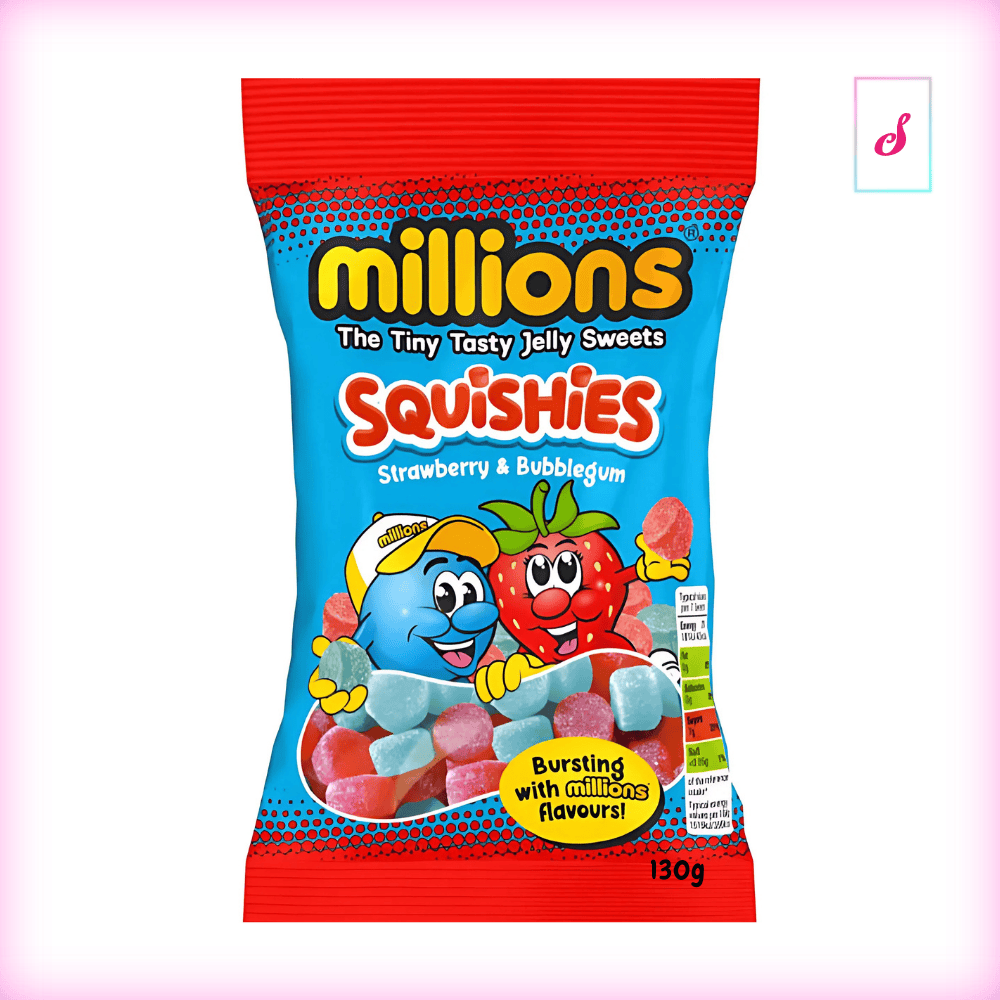 Millions Squishies Strawberry & Bubblegum