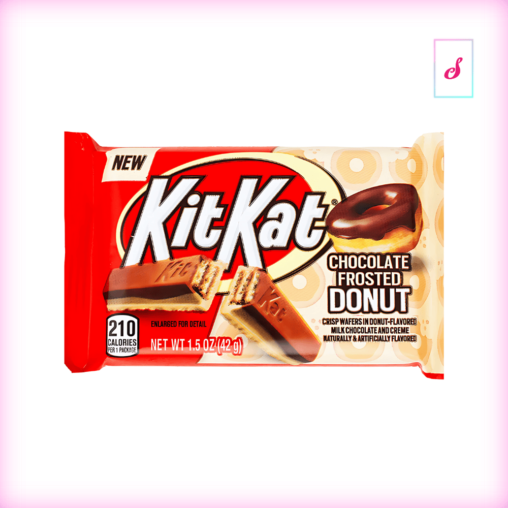 Nestle Kit Kat Chocolate Frosted Donut