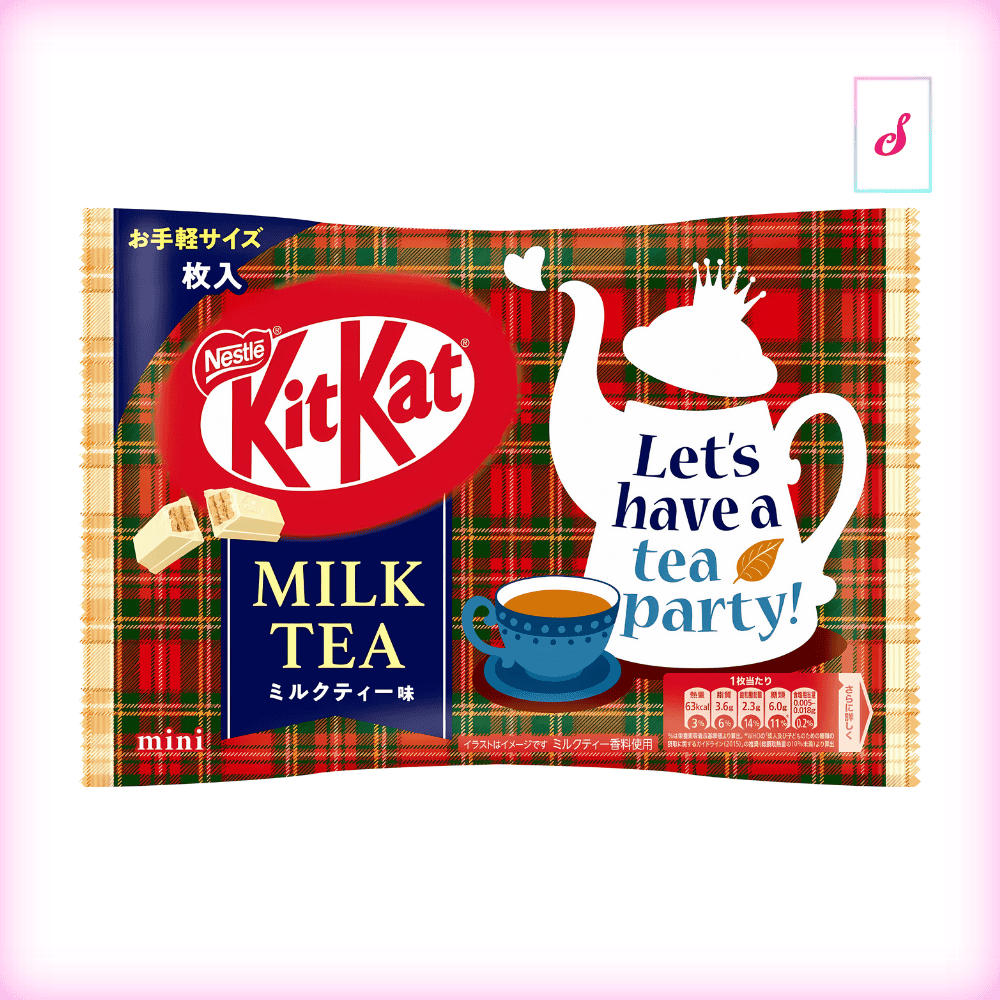 Nestle Kit Kat Mini Milk Tea Party