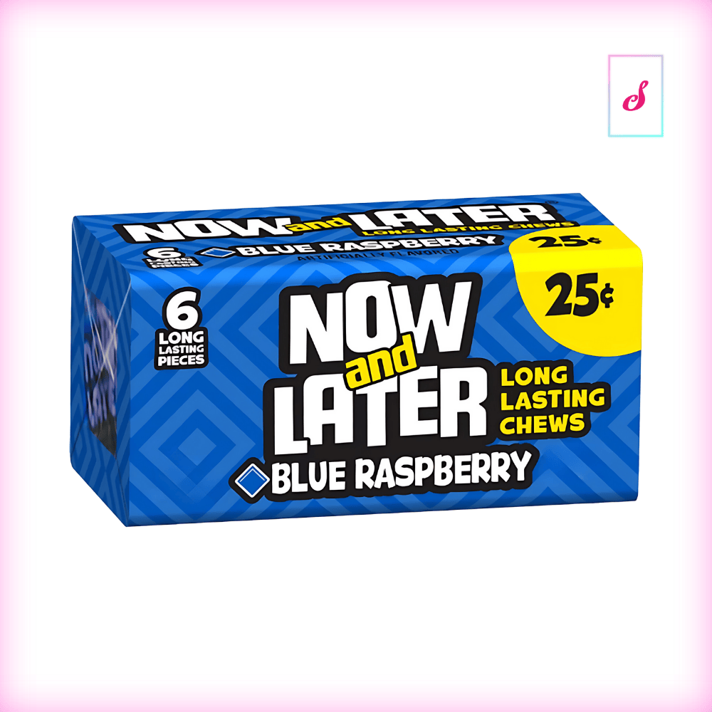 Now and Later Blue Raspberry