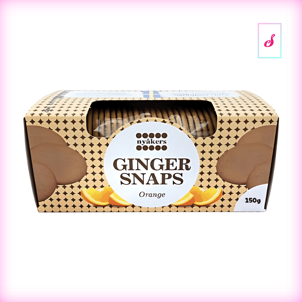 Nyakers Ginger Snaps Pfefferkuchen Orange