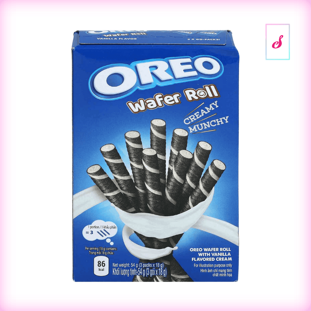 Oreo Wafer Roll Vanilla