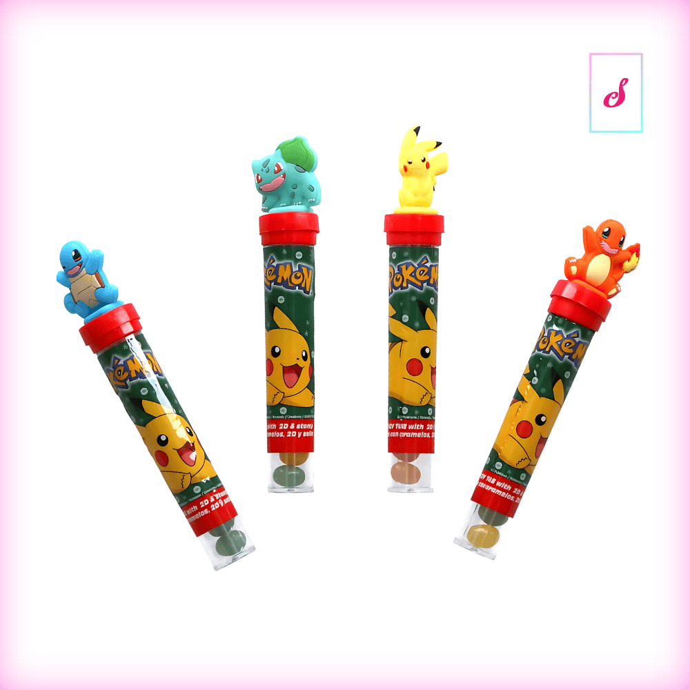 Pokemon Candy Tube Jelly Beans Stempel