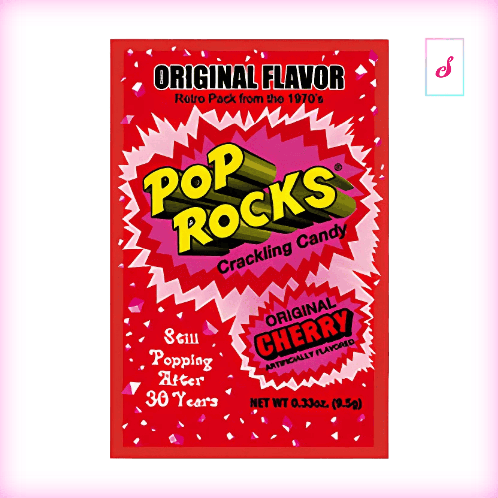 Pop Rocks Crackling Candy Original Cherry