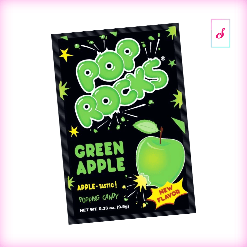 Pop Rocks Green Apple Popping Candy