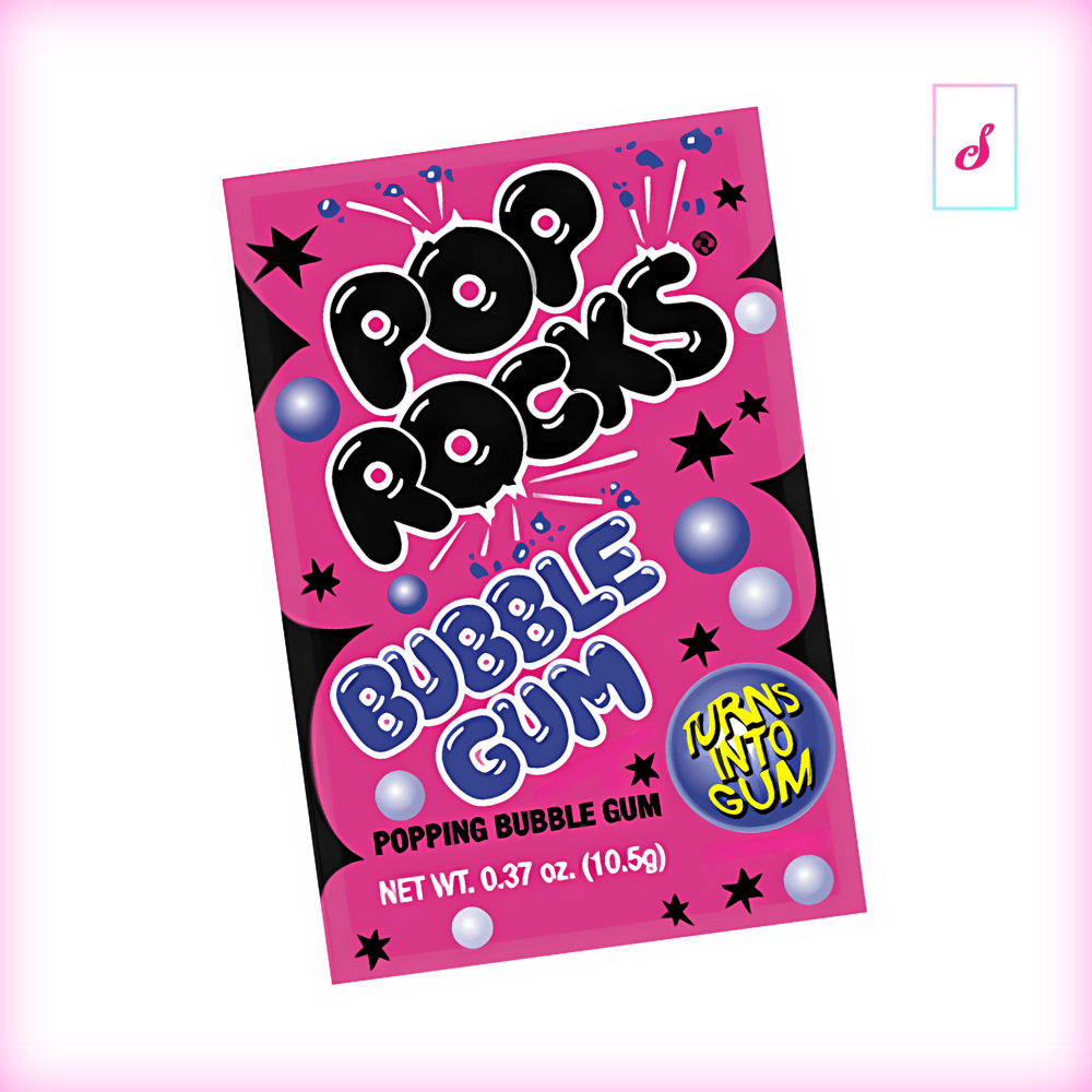 Pop Rocks Popping Bubble Gum