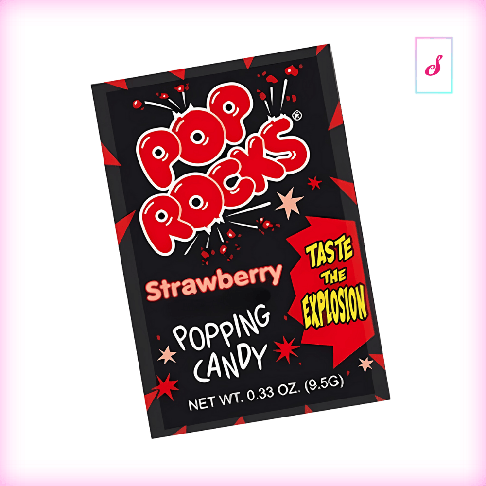 Pop Rocks Strawberry Popping Candy Online kaufen | Sugafari.com