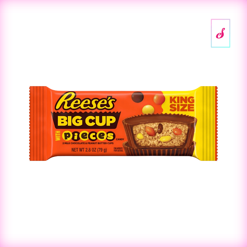 Reese's Peanut Butter Big Cup with Pieces Kingsize