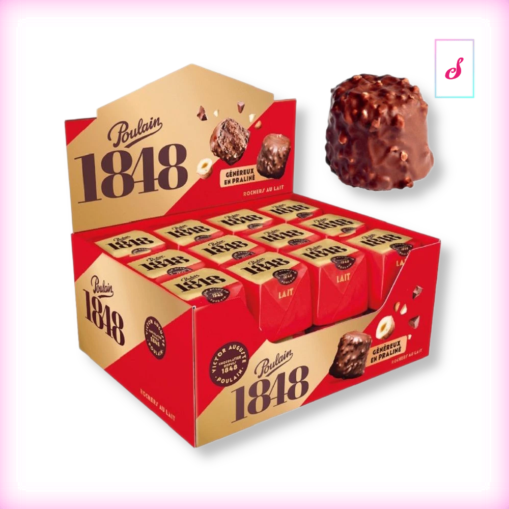 Schoko-Felsen mit Haselnuss