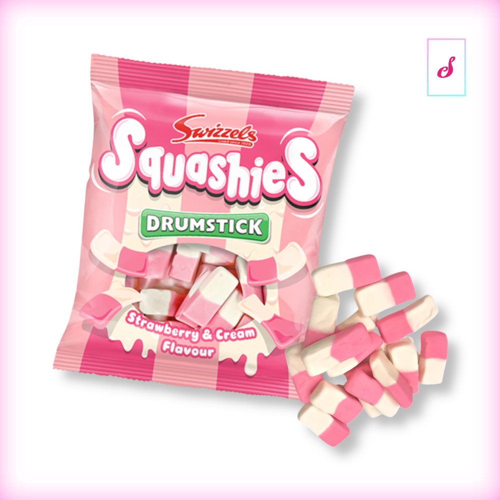 Squashies Strawberry & Cream