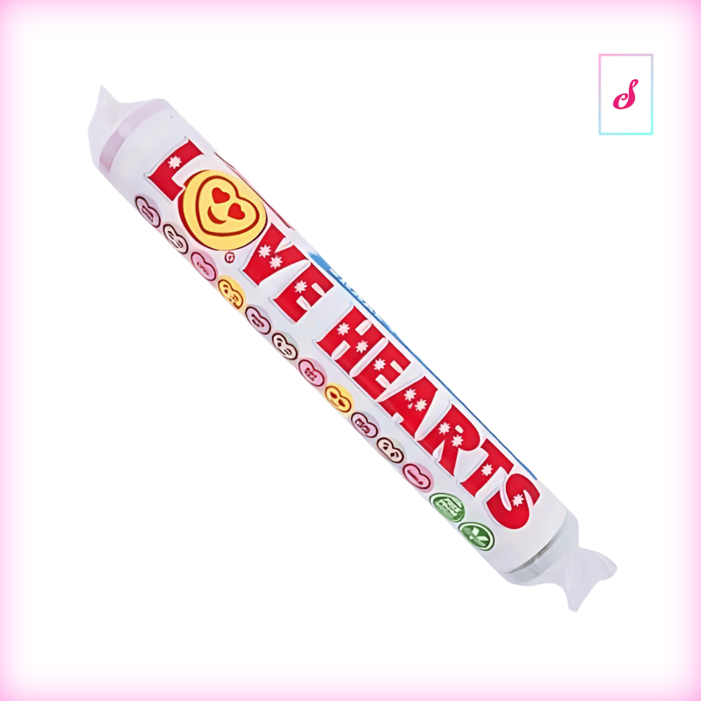 Swizzels Giant Love Hearts bunte Brausedrops