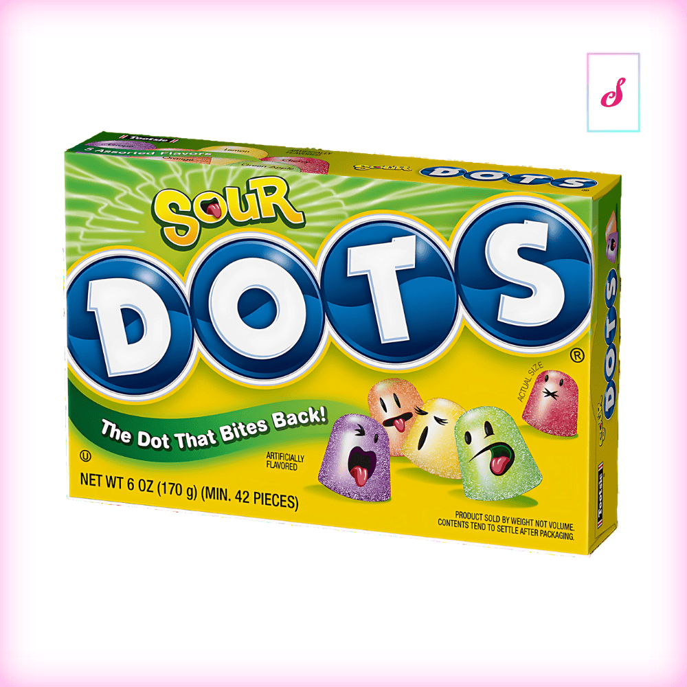 Tootsie Dots Sour Theatre Box