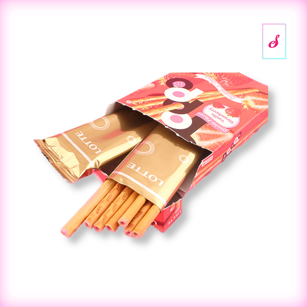 Toppo-Sticks Vanille-Erdbeer