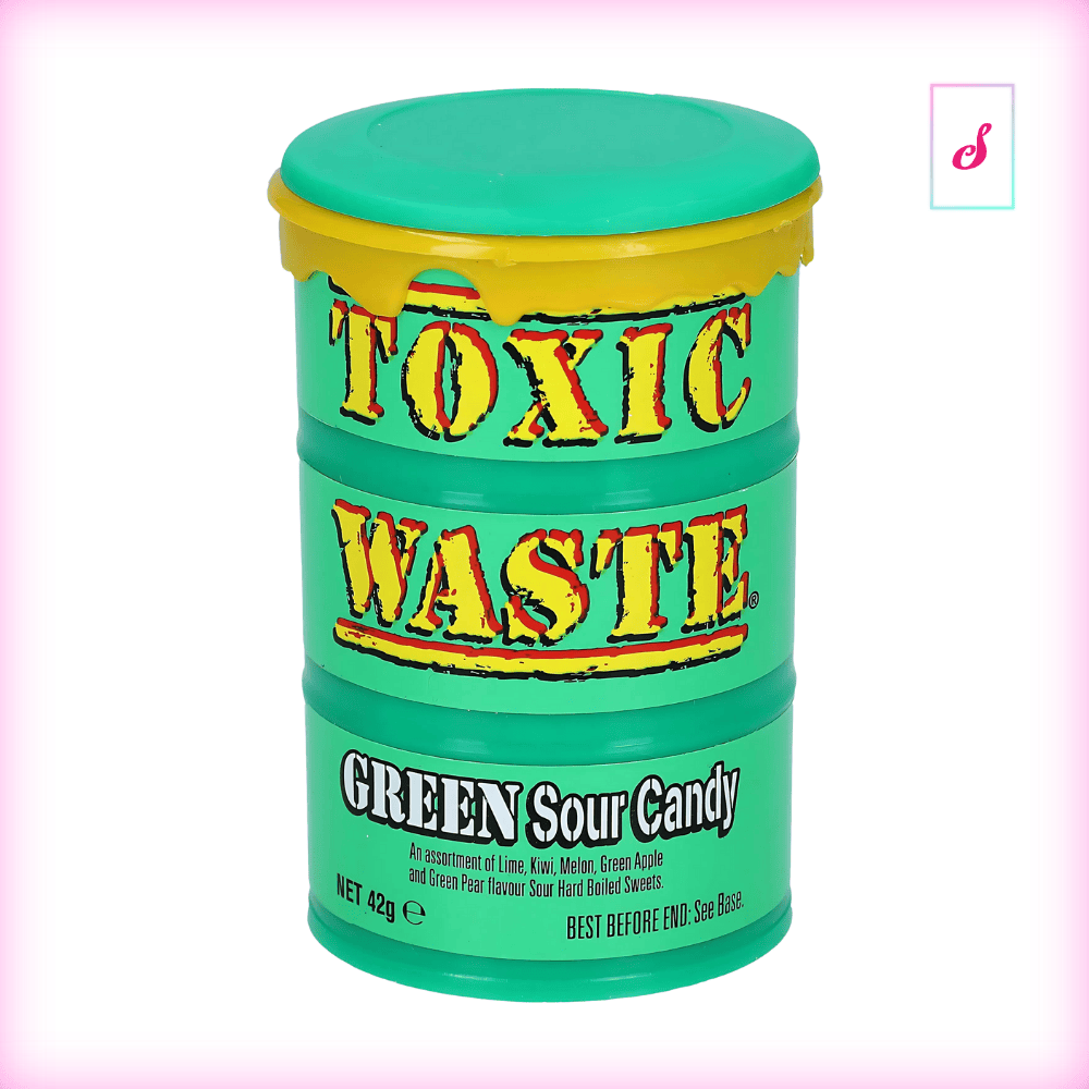 Toxic Waste Sour Candy Green