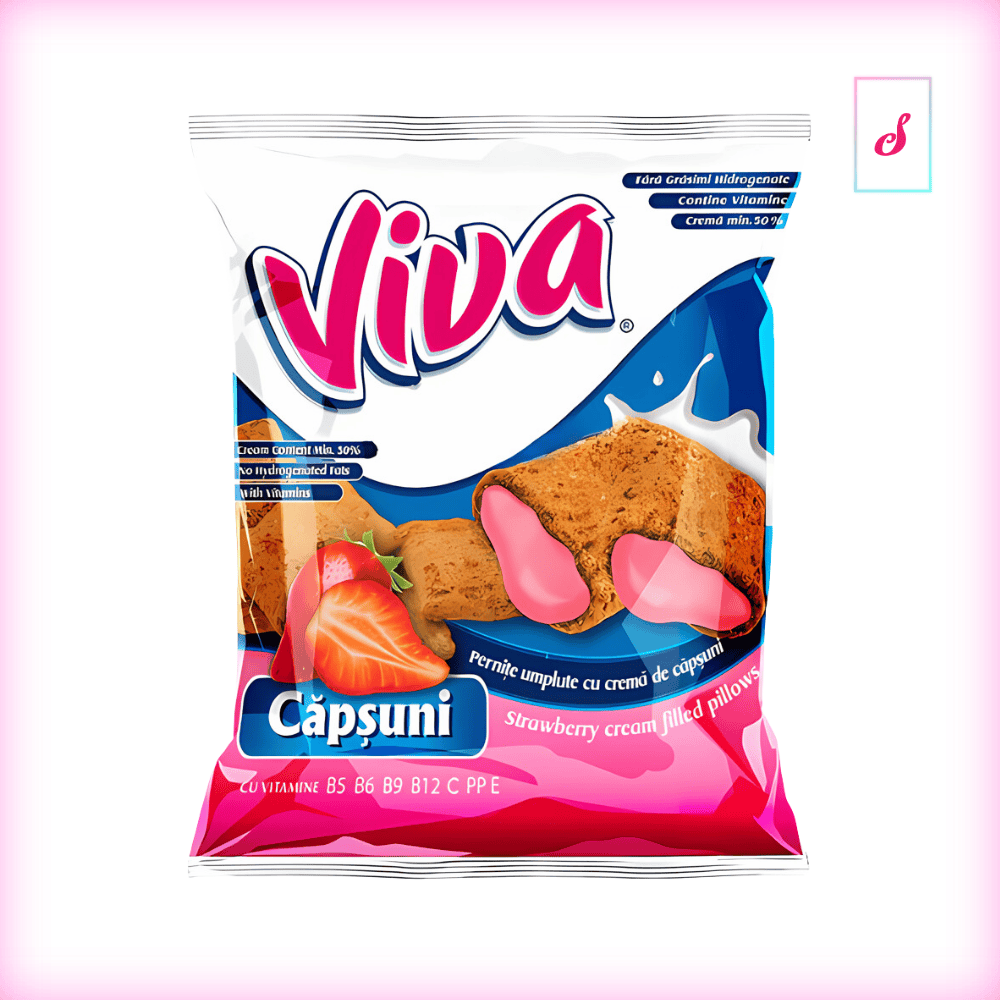 Viva Capsuni Strawberry Snacks