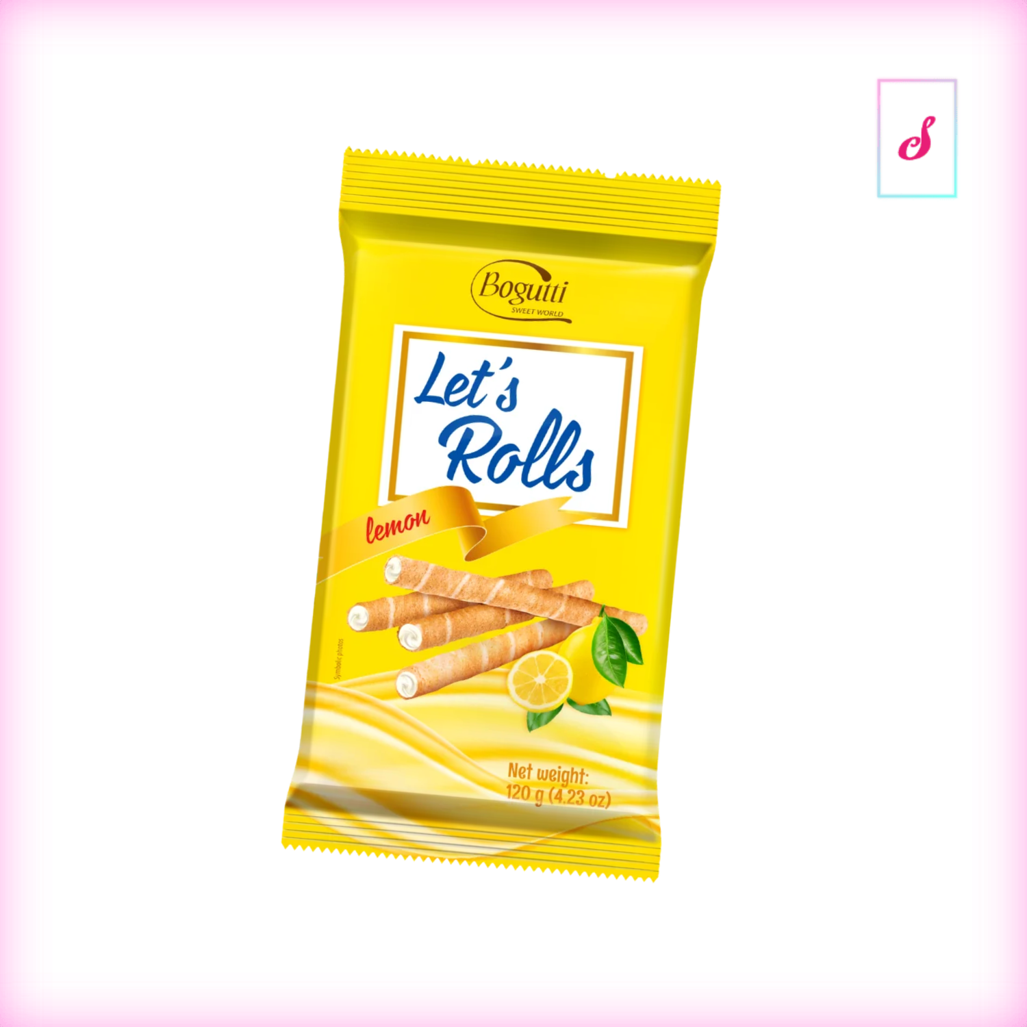 Wafer Rolls Lemon - Bogutti
