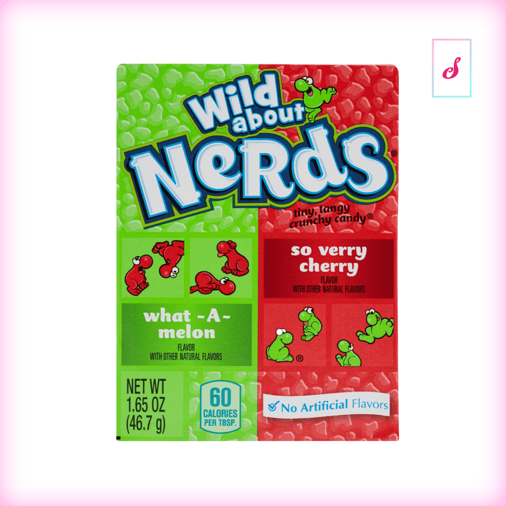 Wonka Nerds Wild Cherry & Watermelon