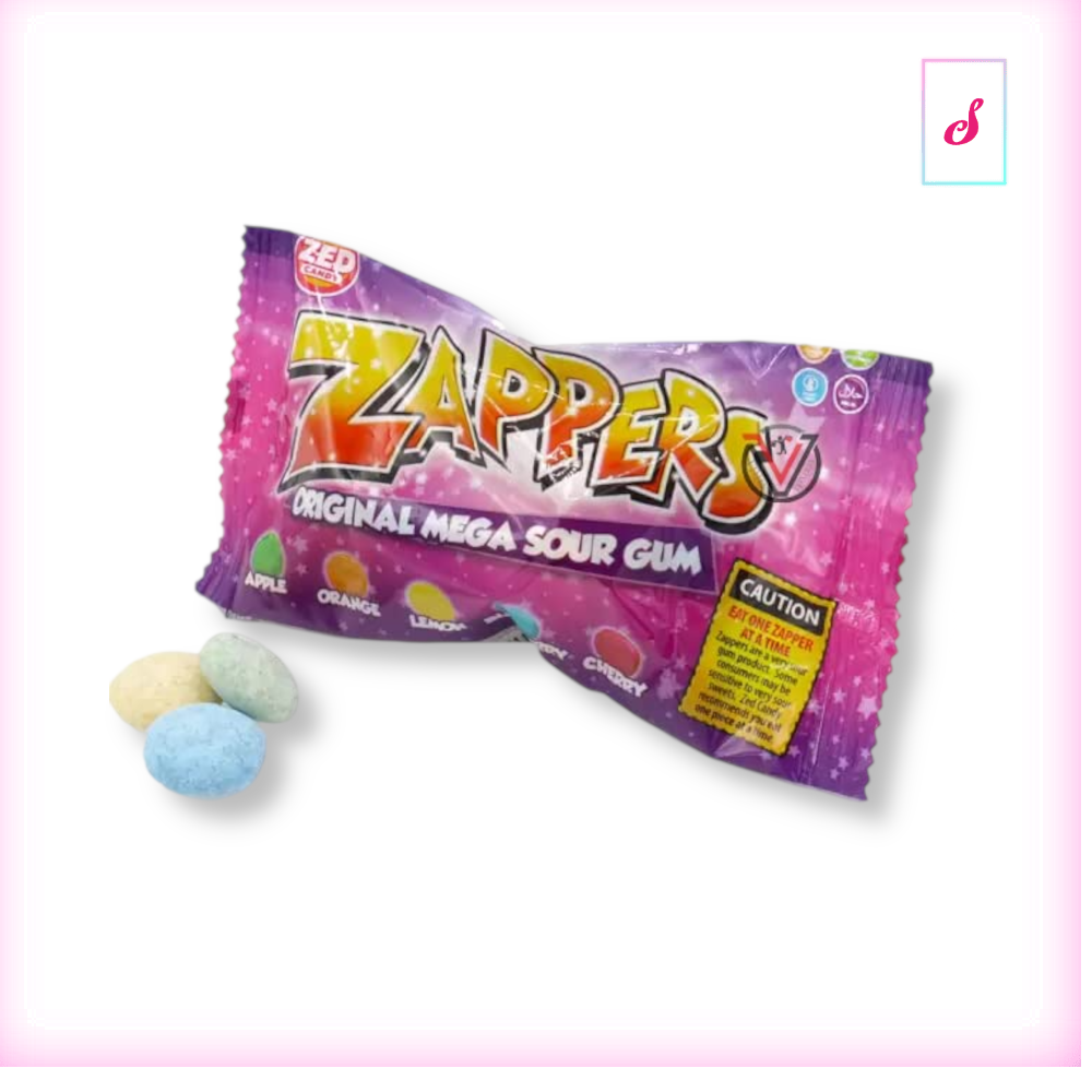 Zappers Mega Sour Gum